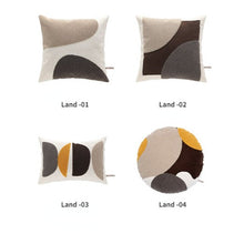 Load image into Gallery viewer, Geometric Patch Modern Pillow Cover &amp; Insert