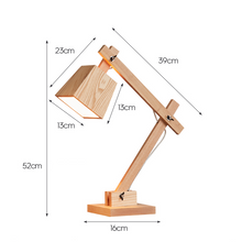 Load image into Gallery viewer, Caiman Solid Wood Table Lamp