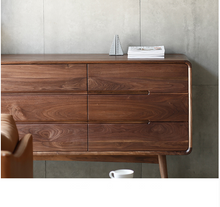 Load image into Gallery viewer, ANGELINA CONRAD Dresser Scandinavian 6 Chest of Drawer Nordic Solid Wood
