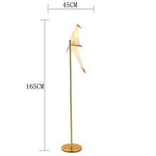 Load image into Gallery viewer, Paper Bird LED Floor Lamp