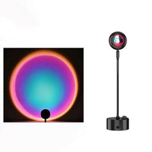 Load image into Gallery viewer, Rainbow Sunset Projector Lamp